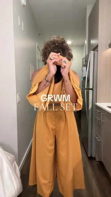 The set though 💖✨ #grwm #fallset #outfitoftheday #setoutfit #fyp 