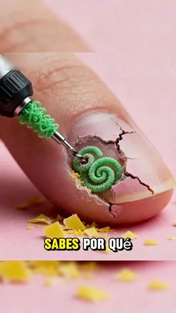 Solución natural para uñas dañadas por infecciones fúngicas. #fungalinfection #nailtreatment #damagednails #naturalcare #tiktokmademebuyit