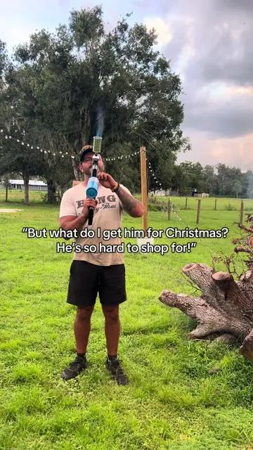 A great gift for men is truly hard to find! My husband is absolutely obsessed with this blow torch and uses it almost every day 😂 like a little kid  #giftideasforhim #giftsformen #giftsforhim #blowtorch #campfire 