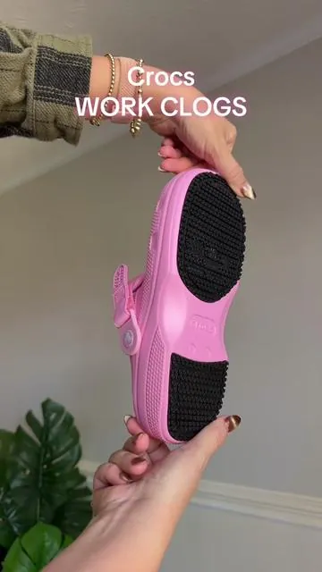 Crocs has work clogs and you need to run and grab your favorite color!  @Crocs  #Crocs  #WorkClogs #Clogs #SlipOnShoes #tiktokshopfalldealsforyou 