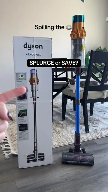 I could NOT gatekeep this vacuum! Pricing reflects today September 29, 2025. The orange shopping cart will reflect current pricing #tiktokshopfalldealsforyou #affordablevacuum #vacuumcleaner #dysonv15 #vacuum 