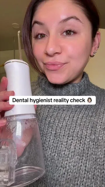 Registered dental hygienist dropping truth about water flossers 👩‍⚕️ If yours doesn't have UV sanitization, you're literally re-infecting your mouth with bacteria! GuruNanda Water Flosser 3.0 is the ONLY one I've seen with UV technology + mess-free pre-measured pods 🔬 Stop using outdated tools that work against you! Professional cleanings = $150 every 3-6 months. This investment = $45 once. Your mouth will thank you! What's your current flossing routine?  #uvtechnology #gurunanda #oralhealth #waterflosser  #tiktokshopcreatorpicks 