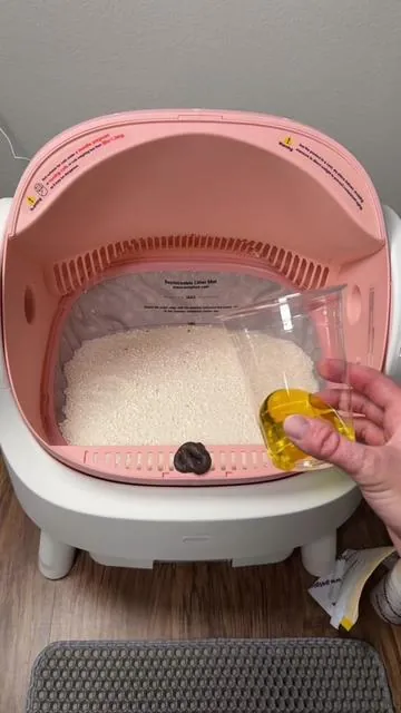 Have you ever tried an automatic litter box? #litterbox #cats #catlitter #automaticlitterbox #tiktokshopcreatorpicks 