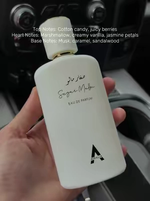 Sugar Mallow by Atralia ✨
This is a straight-up cotton candy + creamy marshmallow dream
Unlike any other marshmallow perfumes out there, this one skips the fruity notes and goes full-on sweet with that added cotton candy twist , and honestly, it makes it 10x better. #marshmallowperfume #perfumetok #sugarmallow #atralia #perfume 