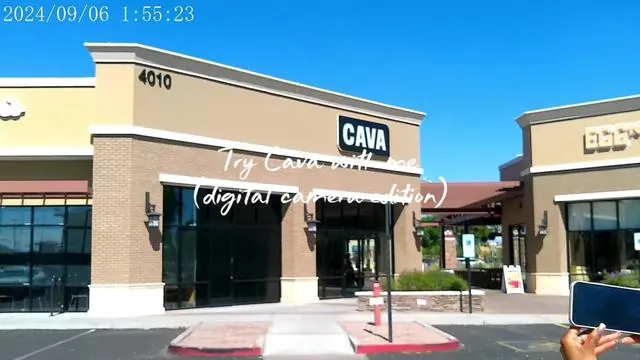 Try Cava w/me 10/10!! So good #fyp #cava #digitalcamera #4kcamera #tiktokshop 