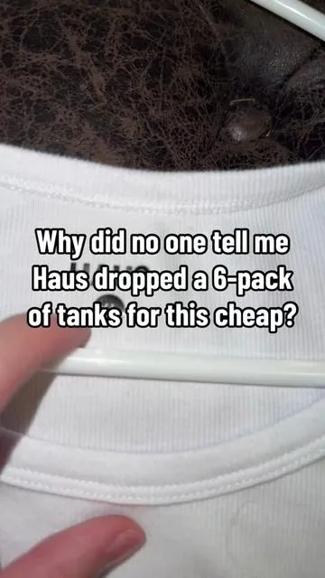 Get your Haus tanks today before they sell out! #haus 
