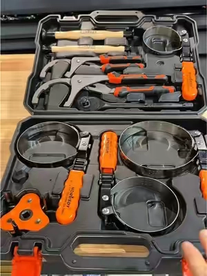 11-Piece Oil Filter Wrench Set #oilchange #oilfilterwrench #mechanic #tools #dealsforyoudays 