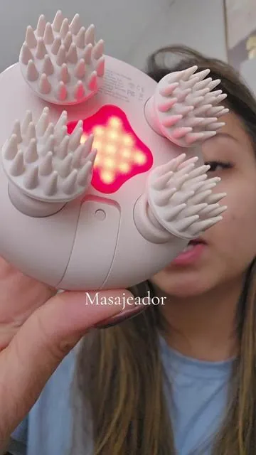 Masajeador Electrico a prueba de agua #ScalpMassager #HairGrowthTips #headmassage #cabello #tiktokshopfalldealsforyou @arboleaf 