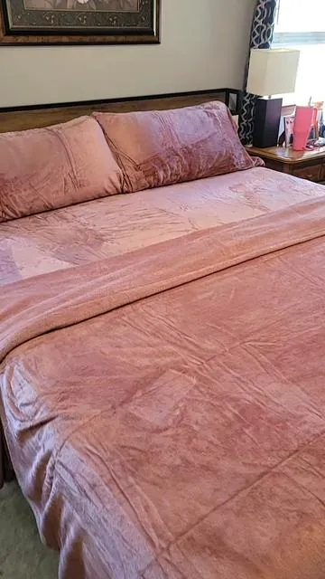 #sheetset #flanel #warmsheets #warmbedding #velvetsheets 