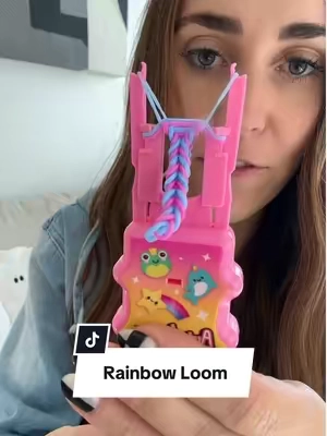 This rainbow loom kit has been so fun! #rainbowloom #loombands #braceletmaking #braceletmaker #tiktokshopcreatorpicks 