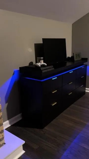 #dresser #nightstand #led #fyp #viral 