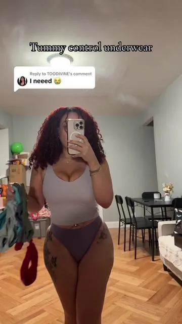 Replying to @TOODIVINE Tummy control underwear #underwear #fashionfinds #seamlessunderwear #tryonhaul #tummycontrol 