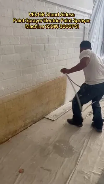 VEVOR Stand Airless Paint Sprayer Electric #Paint #Sprayer Machin 650W 3000PSI #construction #pain #VEVOR @Vevor Store US @Haidee_Collab 