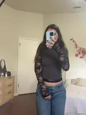 This shirt from edikted is so cute #shirt #laceshirt #edikted 