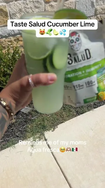 Taste Salud just launched their cucumber lime flavor 🥒🍋‍🟩💦 @Taste Salud #tastesalud #tiktokshopcreatorpicks #tiktokshopfalldealsforyou #tiktokshopholidayhaul #tiktokshopcybermonday 