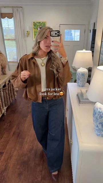SO FREAKING CHIC 👏🏼 I saw the name brand version in stores – can confirm that they feel and look the exact same😍the quality is an absolute 10/10! Wearing size M – it runs true to size! This is the clay brown! #lookforless #fallfashion #fallstyle #falloutfits #chicandaffordable
