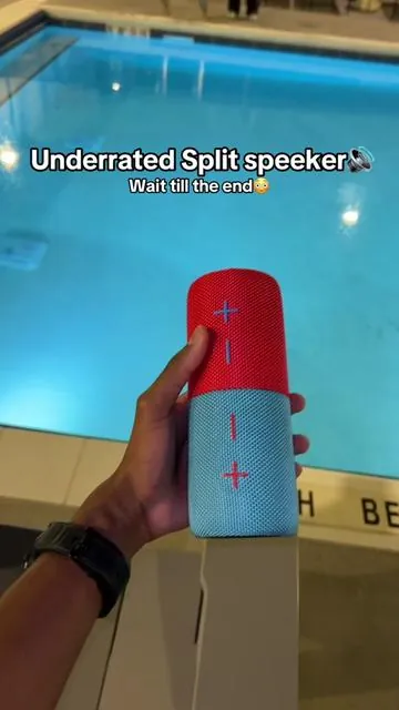#waterproofspeaker #speaker #surroundsound #portablespeaker #tiktokmademebuyit 
