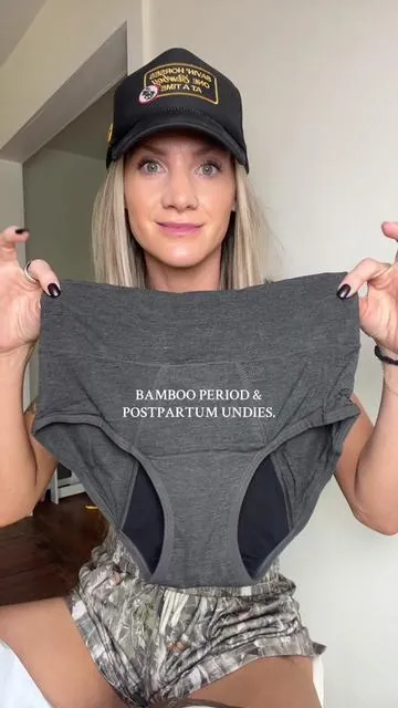 the only things you need to be wearing postpartum & at night during that time of the month, trust me. 🤯 #periodunderwear #postpartum #postpartumessentials #womenshealth #tiktokshopcreatorpicks 