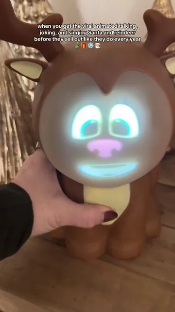 If you thought Jabberin’ Jack was cool, check out these animated Christmas characters!!! 😍🎄 Choose from two different Santa’s or Riley the reindeer. Each character has a 40-minute run time and talks, sings, and jokes. This has become such a magical tradition for my family already and my kids love these two! They sell out every year so I recommend grabbing them quickly if you’re interested!! 🎄🎅🏼🎁❄️ @HSN, Inc #animatedsanta #christmasdecor #christmasmagic #animatedreindeer #christmas 