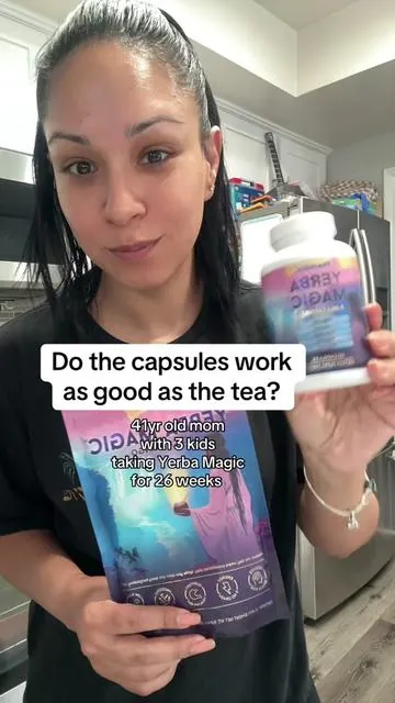 41yr old mom with 3 kids taking Yerba magic for 26 weeks to help support her gut health. #guthealth #yerbamagic #yerbamate #tiktokshopfalldealsforyou #gutsupport 