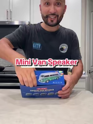 Tiny van, big sound #bluetoothspeaker #toys #gift #tiktokshopfalldealsforyou #tiktokshopcreatorpicks 