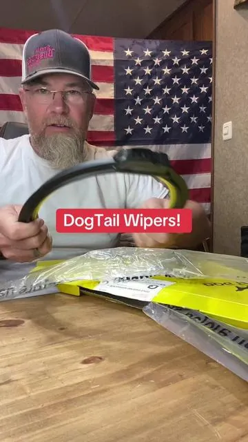 DogTail Wipers make no noise! #wipers #windshieldwipers #titokshopblackfriday #tiktokshopcybermonday #tiktokshopcreatorpicks 