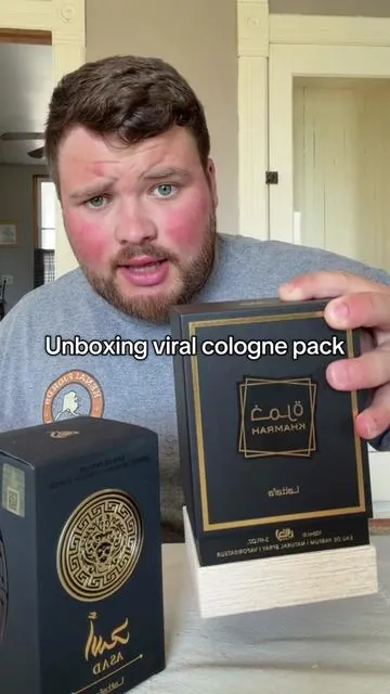 Unboxing viral Lattafa colgone #cologne #menscologne #fragrance #mensfragrance #lattafa 