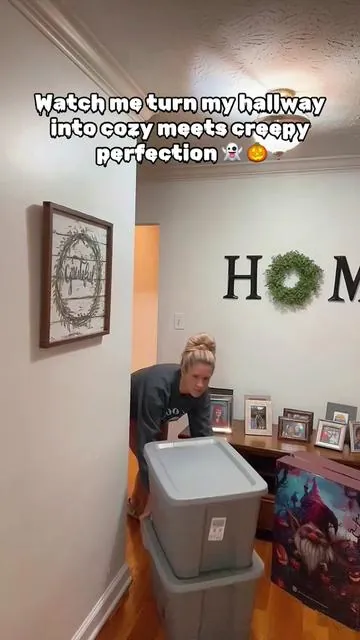 What’s your favorite Halloween decoration? Transforming my hallway into a haunted masterpiece 🕯️✨ Nothing beats cozy fall vibes, twinkling lights and spooky décor that makes every guest stop and stare. 🎃 Shop some of my favorite Halloween finds before they vanish! Many are on sale! 👻🖤 My favorite new edition and tradition is our Halloween Countdown Calendar from @Gnome Advent Calendar! 31 handmade gnomes to discover! So much fun for kids of all ages! #HalloweenDecorations #FallHomeDecor #SpookySeasonStyle #HalloweenAesthetic #tiktokshopcreatorpicks 