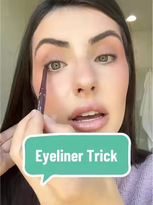 super simple little trick! It’s fun to play around with different eyeliner colors like this, too. If you’re not super adventurous with makeup looks, this is a simple way to spice it up!  @Stila Cosmetics #stila #stilacosmetics #colortheory #tiktokshopcreatorpicks #falldealsforyou 