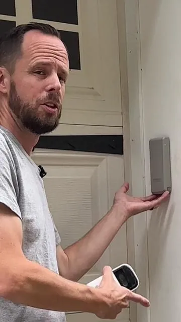 Updating or Adding a keypad to open and close your garage door has never been easier thanks to MyQ. #GarageDoor #SecurityCamera #Opener #Technology#Garage