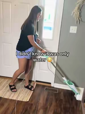 I thought for sure she spent more than our car payment for this 😭🤣 #steammop #sharksteammop #shark #sharkhome 