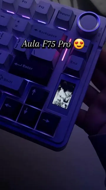 [New]AULA S75 Pro Wireless Mechanical Keyboard @Aula  #tiktokshopfalldealsforyou #creamykeyboards #aulas75pro #aulakeyboard #techtok 
