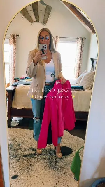 💝 🕶️✨💄💋Grab 2 and get free shipping. These blazers are fully lined. True to size                                                    @Imily Bela Official #womensblazer #officeoutfit #blazeroutfitideas #momsover30 