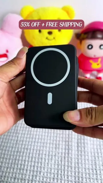 Magnetic power bank #fyp #powerbankcharger #magneticcharger #TikTokShopFallDealsForYou #warmupforholidays 