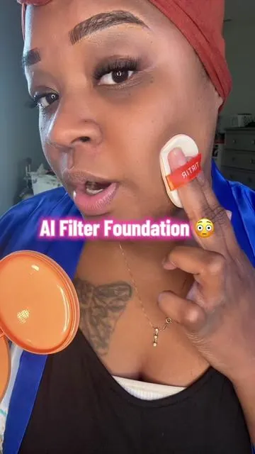 AI FOUNDATIONNNN!! If your shade isn’t available, save the video, if it’s available, 🏃‍♀️…..#tirtircushion #foundationroutine #beautyhacks #lightweightmakeup #beautymusthave 