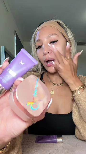 🧴✨Missha Glow Skin Balm Moisturizer Primer🤩🤩#missha #misshabbcream #misshaglowskinbalm #tiktokshopcreatorpicks #tiktokshopfalldealsforyou 