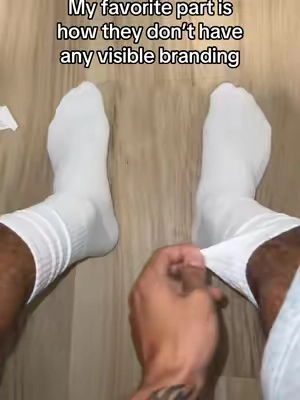 #trailblazersocks #crewsocks #whitesocks #cottonsocks 