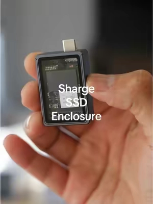 Sharge SSD Enclosure #futvollo #tiktokshopcreatorpicks #tiktokshopfalldealsforyou #storage #ssd 