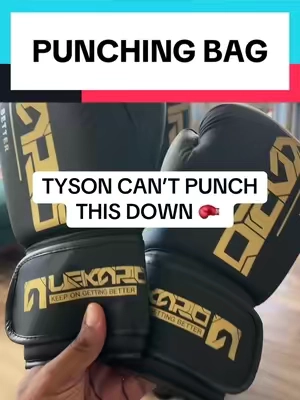 Love this punching bag! #boxing #boxingfans #punching #punchingbag #tiktokshopfalldealsforyou 