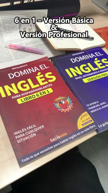 Aprende inglés en 21 días desde principiante hasta competente. Estos dos libros son suficientes. El contenido es completo y hay audio gratuito. El aprendizaje recomendado es muy útil💯💯👍#ingles #inglesfacil #inglesonline #books #sabiocasa #booktok #bookrecommendations #englishbooks #learnenglish #fyp 