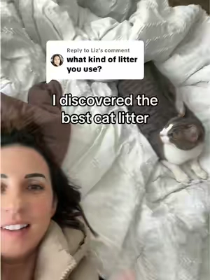 Replying to @Liz the BEST! Checks all the boxes ✅ Zero odor ✅ quick clumps ✅ Dust free ✅ 100% natural ✅ Non stick #catlitter #clumpingcatlitter #bestcatlitter #tofulitter #tiktokshopcreatorpicks 