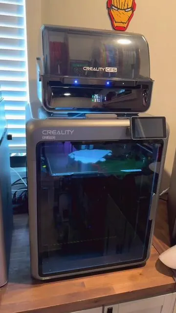 Creality K2 Pro Combo is a FANTASTIC printer!!! #creality #creality3d #3dprinting #3dprinttok #trendytechdad 