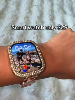And I forgot to tell you it's waterproof. The ultimate smart watch for everyday life—track steps, monitor your heart rate, and take calls hands-free. ##tiktokshopcreatorpicks##tiktokshopblackfriday##tiktokshopfalldealsforyou##smartwatch##healthylifestyle