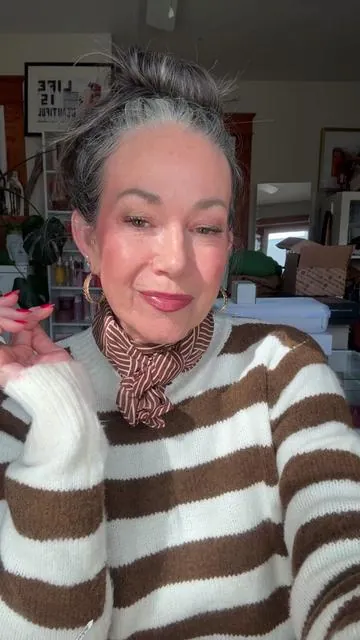 Full face by @SKINN Cosmetics thank you for my goodies! I’m loving them all and the longevity has been amazing!  #makeup #skinncosmetics #over50makeup #tiktokshopcreatorpicks #over50skincare 