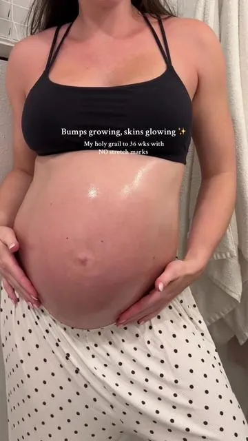 A belly care MUST! I used every last drop and had to restock. I was skeptical at first but this 8 Sheep’s Organic belly serum & nourishing cream is an absolute game changer. They’ve kept my skin ultra-moisturized, glowing like a glazed doughnut, and best of all — not a single stretch mark in sight. Seriously worth every penny & would highly recommend to any mom looking to prevent or reduce stretch marks! @8 Sheep Organics #momsoftiktok #momtok #pregnant #stretchmarks #musthaves 