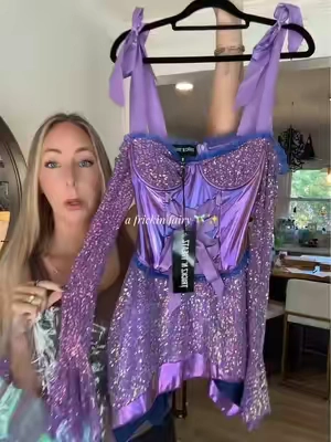 She was a fairy 🧚‍♂️ 🧚‍♀️✨ #tiktokshopcreatorpicks #tiktokshopcybermonday #tiktokshopblackfriday #warmupfortheholidays #halloweencostume 