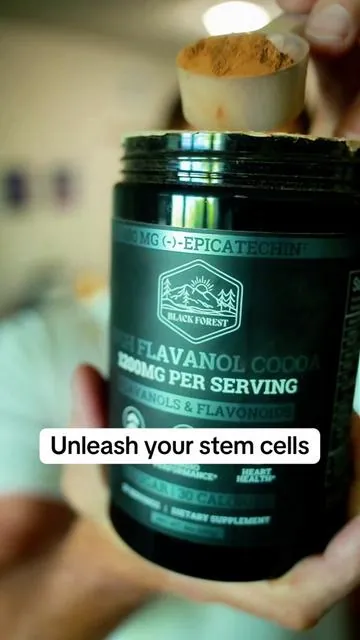 Harvard Doctor Exposes How Chocolate Releases Your Hidden Stem Cells” DISCLAIMER: "These statements have not been evaluated by the Food and Drug Administration (FDA). This is not medical advice. Results may vary. Always consult your doctor. #cocoaflavanols #stemcells #harvardproof #biohacking #longevity RESEARCH CITATION:  Dr. William Li, Harvard. Flavanols trigger endogenous stem cell mobilization from bone marrow into circulation. 