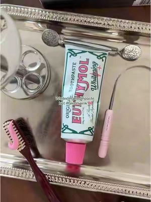 Obsessed 🩷 #whiteningtoothpaste #euthymol #pink #toothpaste #aesthetic 