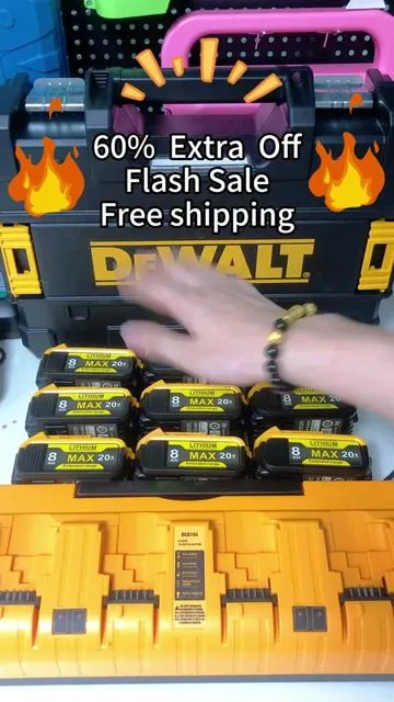 #dewalt #replacementbatteries #lithiumbattery #dewaltbattery #foryoupage 