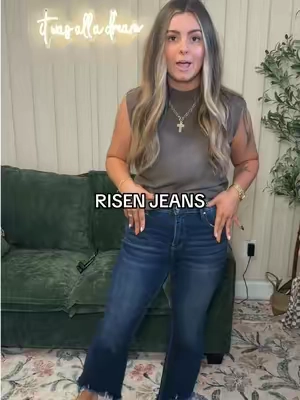 The hype is SO real with these jeans!!! I’ll never go back to any other kind 👏🏼👖 #risenjeans #denim #momjeans #tiktokshopcreatorpicks #tummycontroljeans 